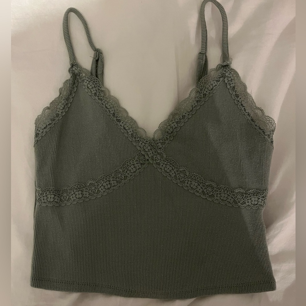 Garage lace tank top